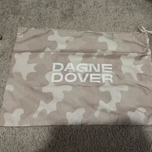 Dagne Dover Pink Camo Drawstring dust bags